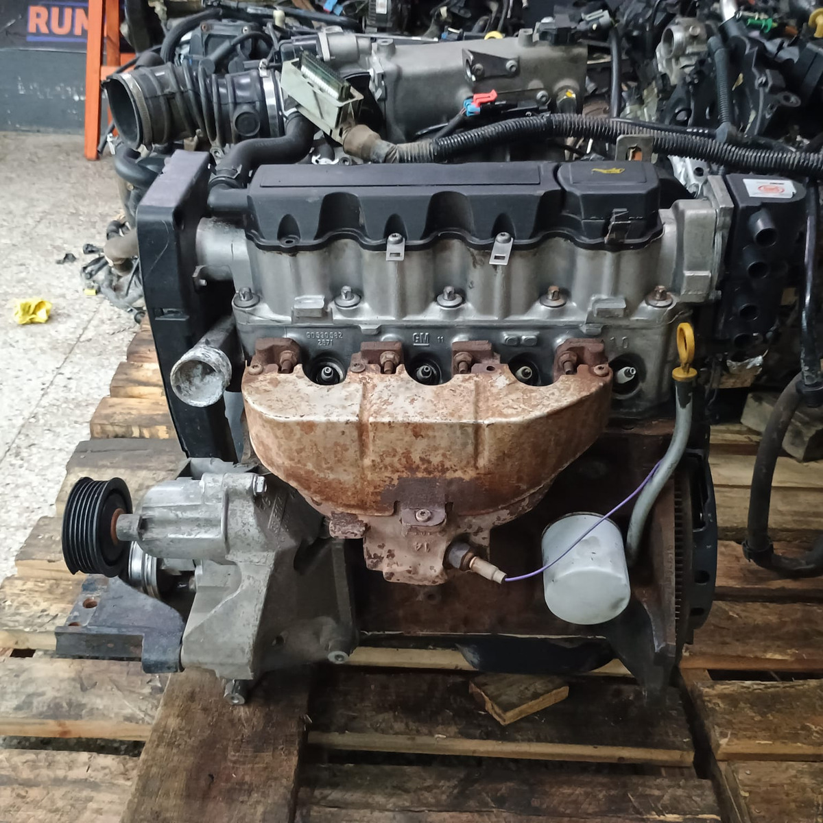 Motor Semiarmado Suzuki Fun 1.0 Chevrolet Celta 2002 - Imagen 5