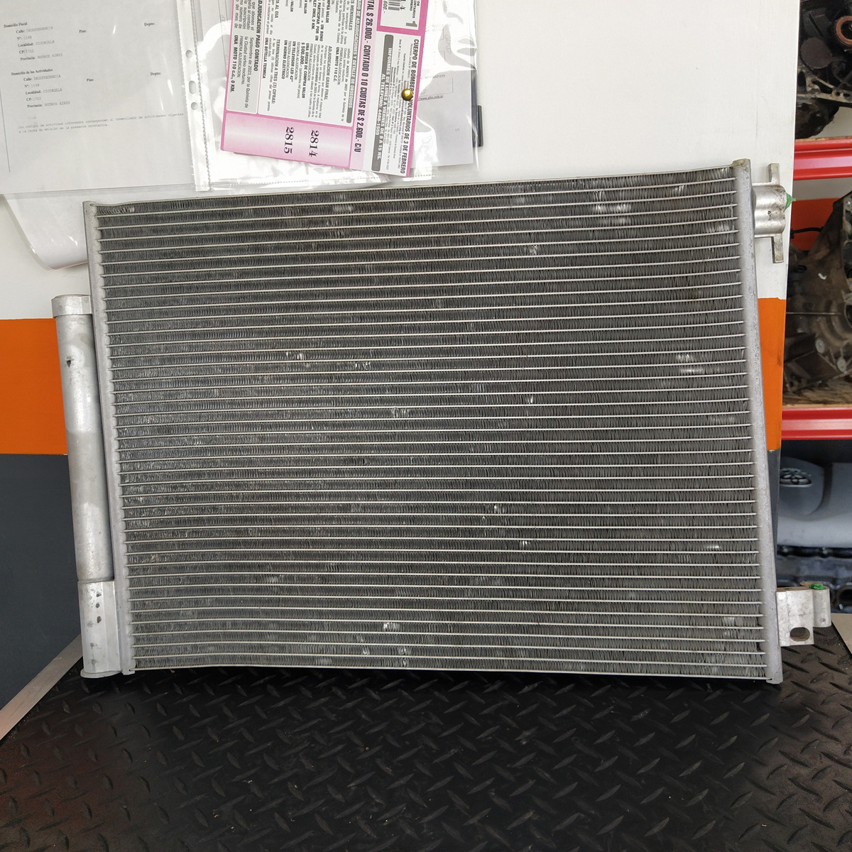 Condensador De Aire Renault Sandero Logan Duster 1.6 16v - Imagen 2