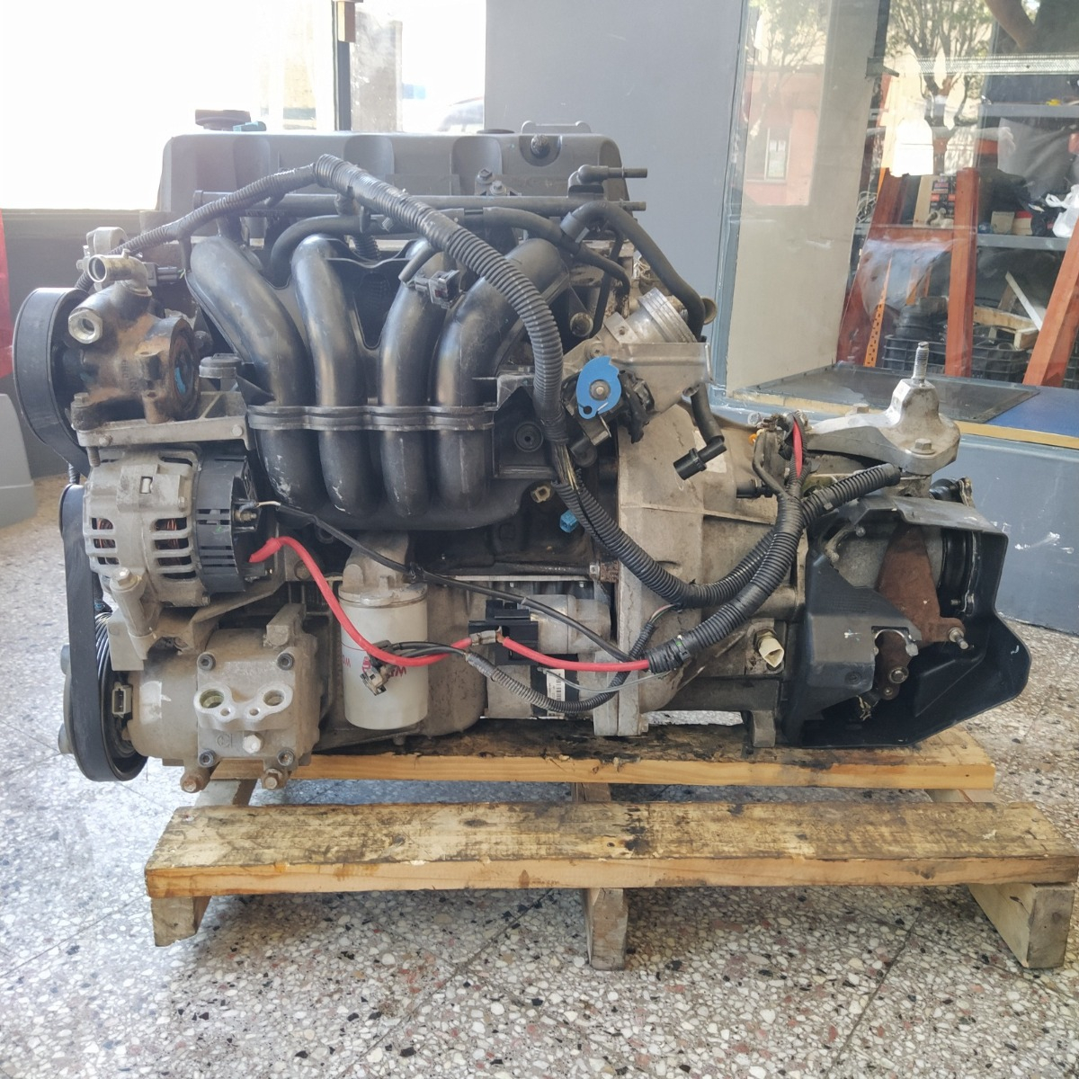 Motor Semiarmado Ford Fiesta 1.6 8v (05293495) Para Adaptar - Imagen 3