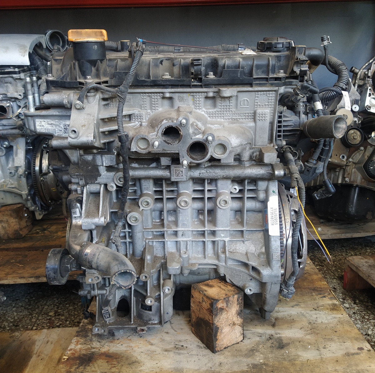 Motor Semiarmado Fiat Cronos - Argo 1.3 8v (04705384) - Imagen 4