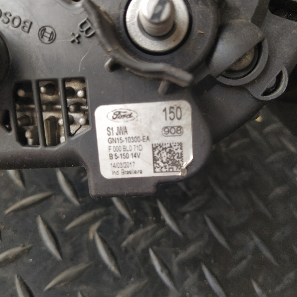 Alternador De Ford Focus 3 Fiesta Ka Ecosport 3 - Imagen 5