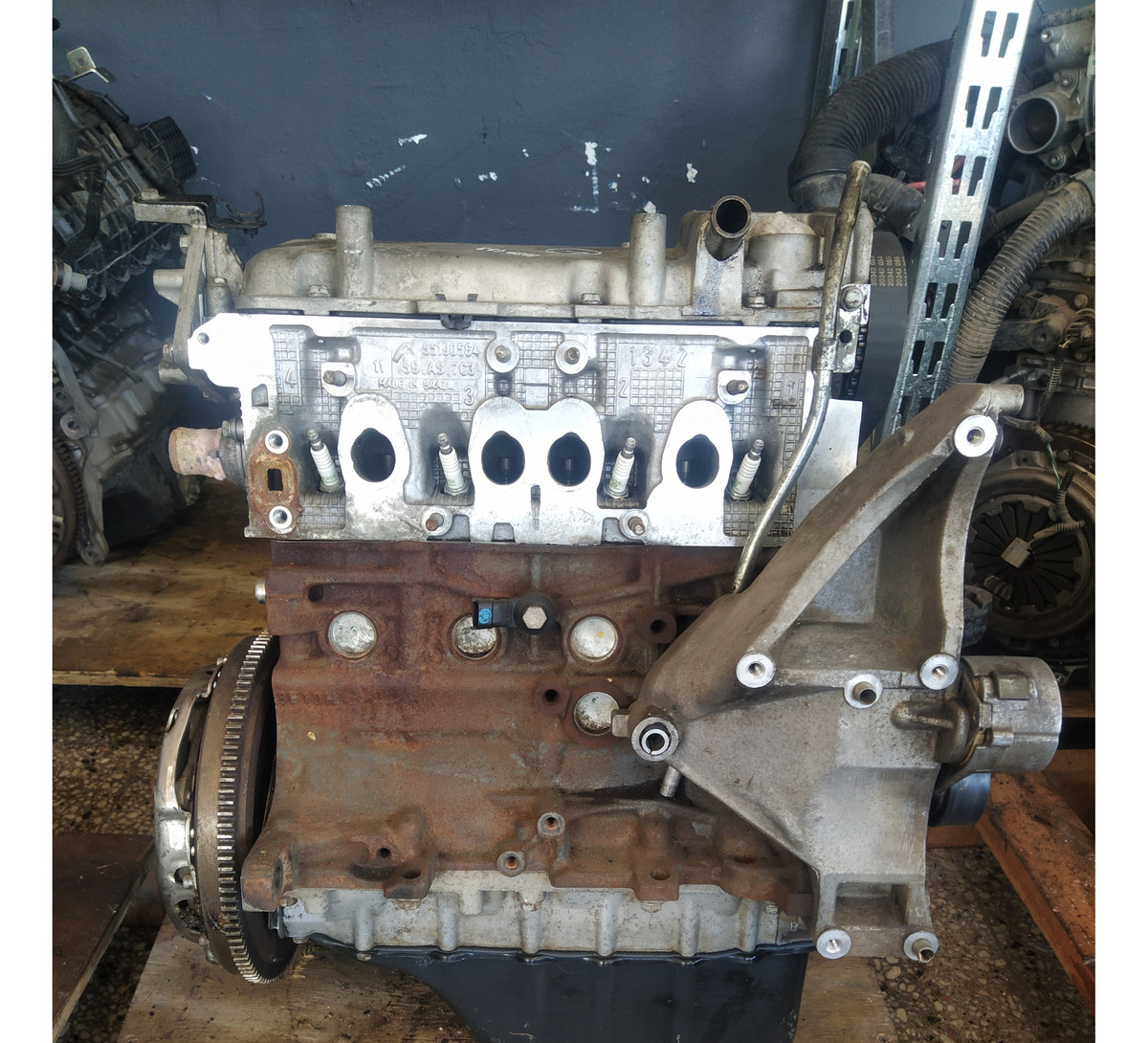 Motor Semiarmado Fiat Siena-palio 1.4 8v - Imagen 3