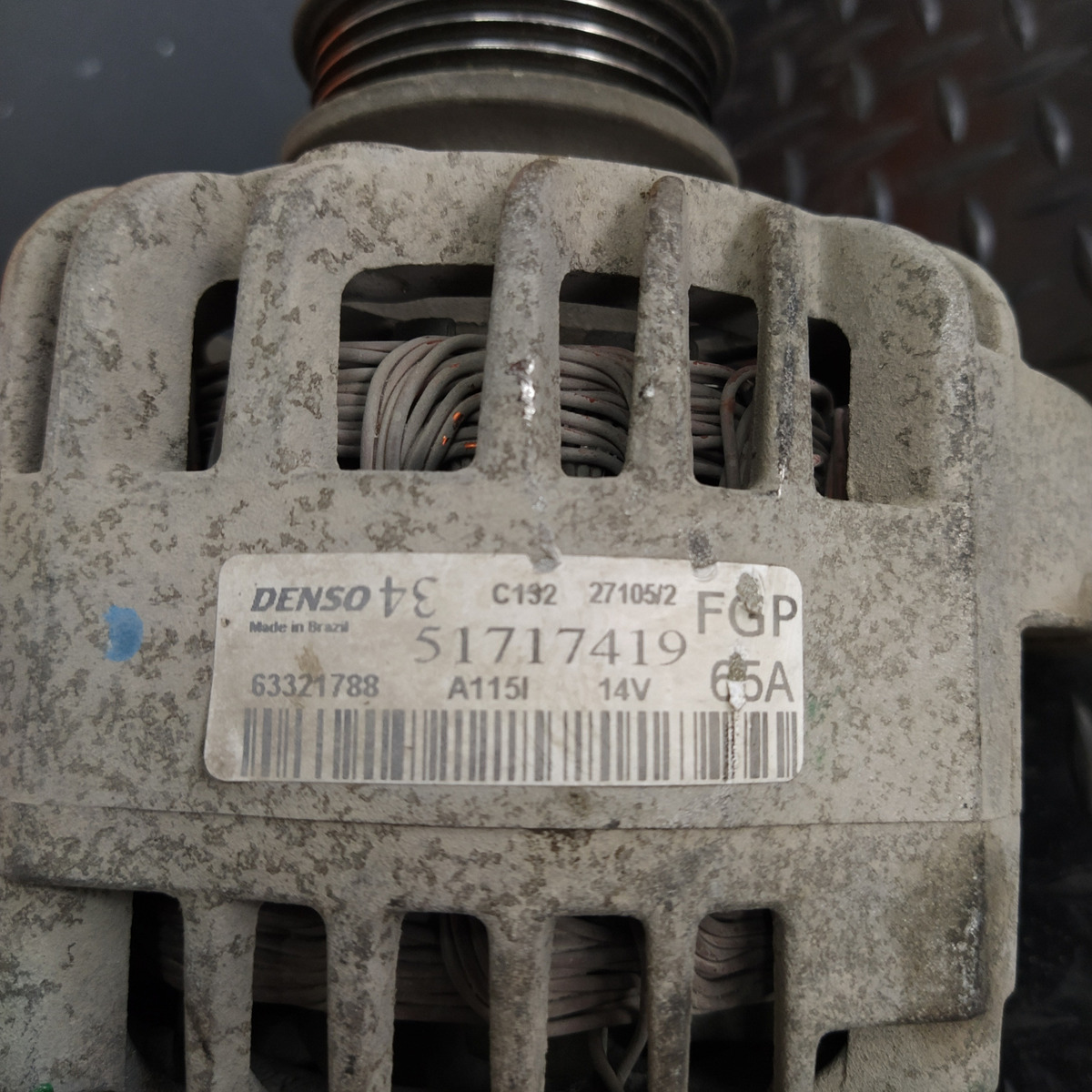 Alternador Fiat Uno Fire 1.3 8v Palio Siena Valeo - Imagen 4