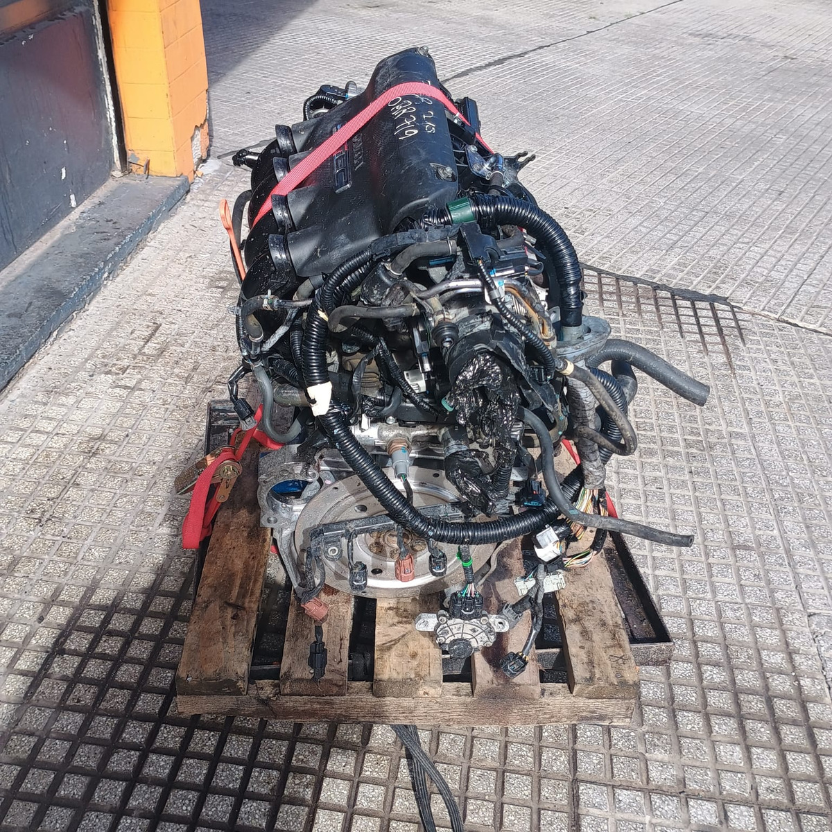 Motor Honda Fit 1.5 16v L15a6 2007 (04509653) - Imagen 4