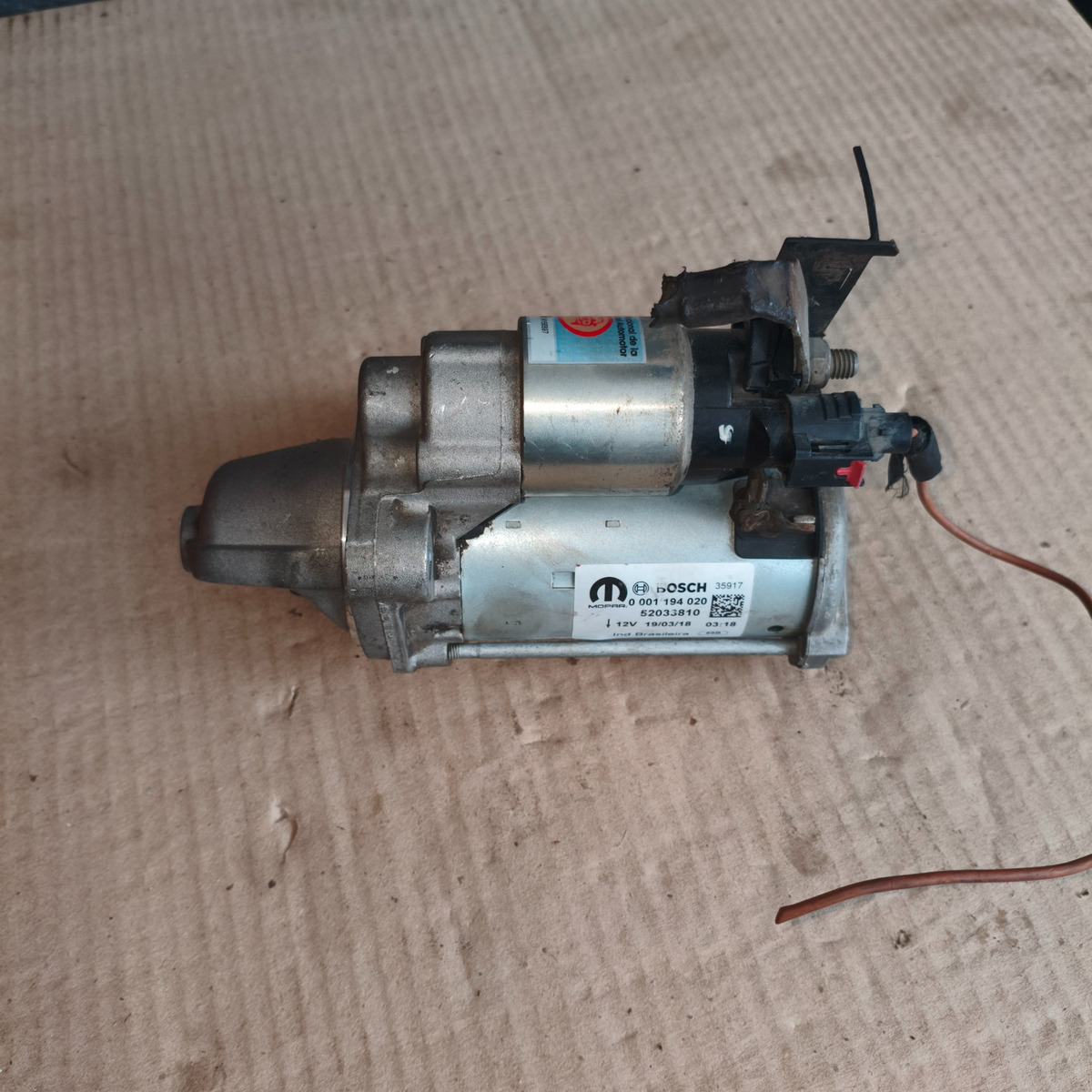 Motor De Arranque Fiat Argo Cronos 1.3 2017 A 2022 - Imagen 2