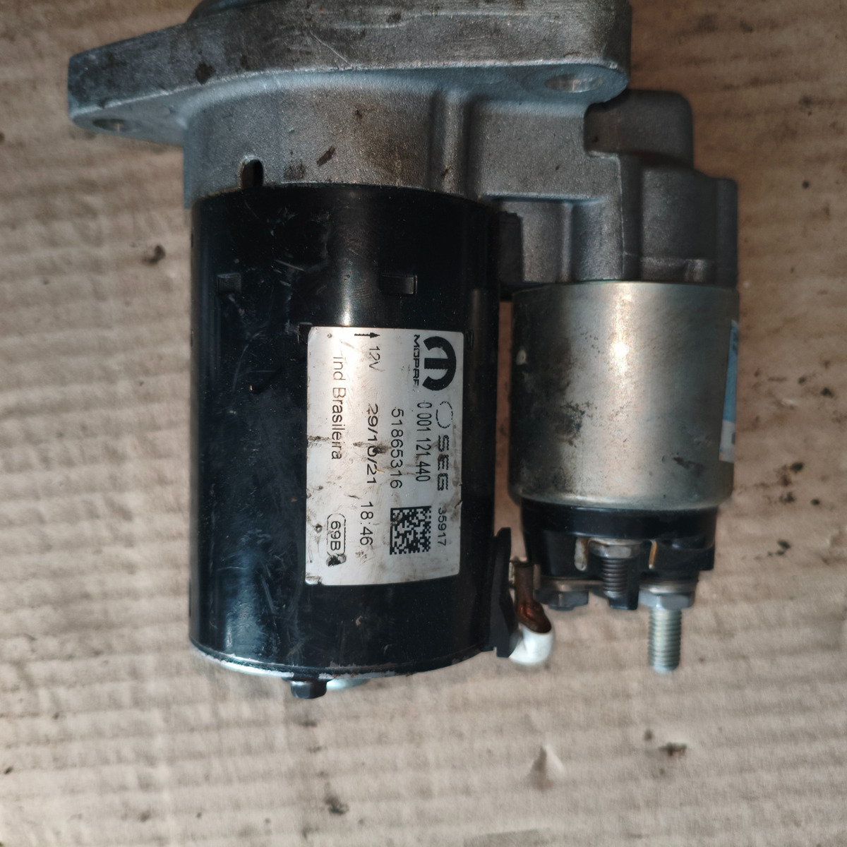 Motor Arranque Fiat Argo Cronos Toro 1.8 Jeep Renegade Usado - Imagen 4