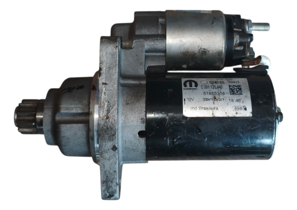 Motor De Arranque Fiat Cronos 1.8 E-torque (05131883) - Imagen 2
