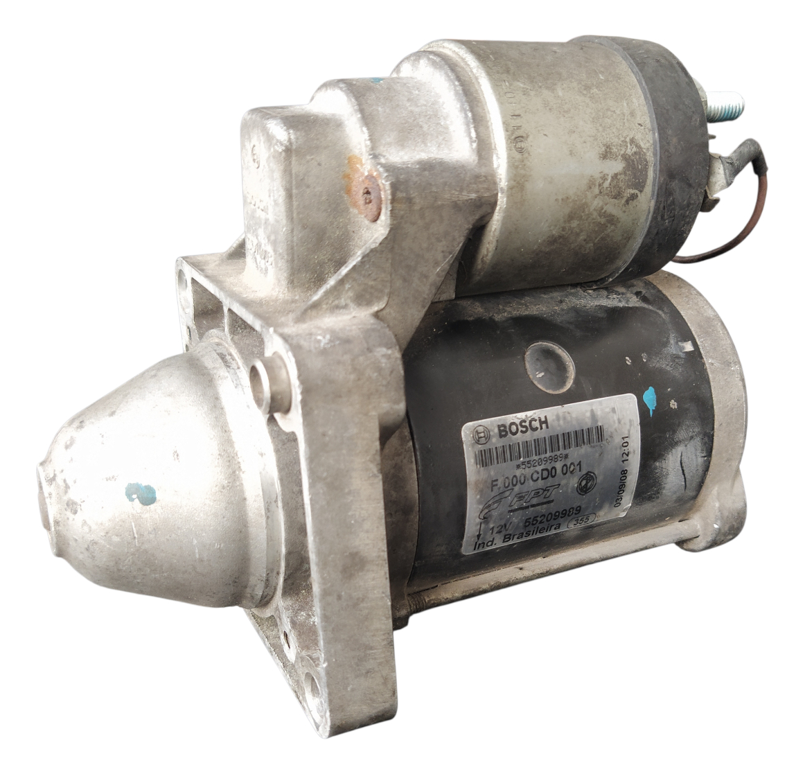 Motor De Arranque Fiat Palio Novo 1.4 (04024131) - Imagen 2