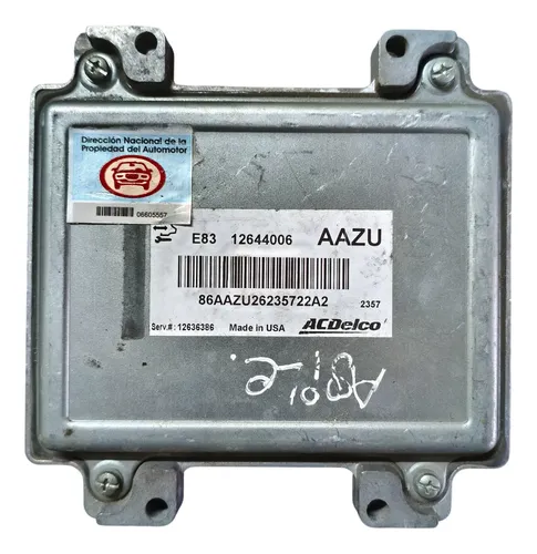 Modulo De Inyeccion Chevrolet Agile 1.4 8v (06605557)