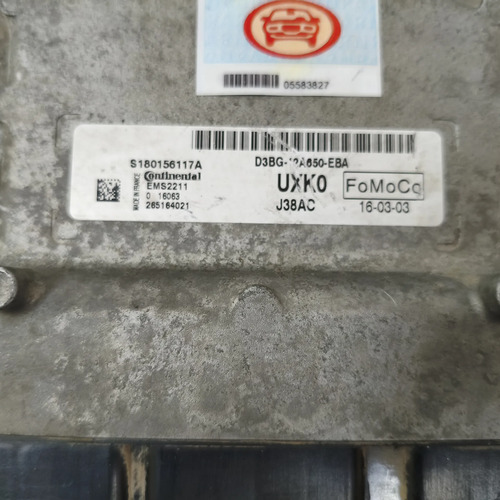 Modulo De Inyeccion Ford Fiesta Kinetic 1.6 16v (05583827) - Imagen 2