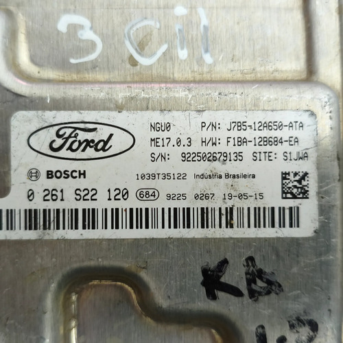 Modulo De Inyeccion Ford Ka 1.5 12v 3 Cilindros (03502588) - Imagen 2