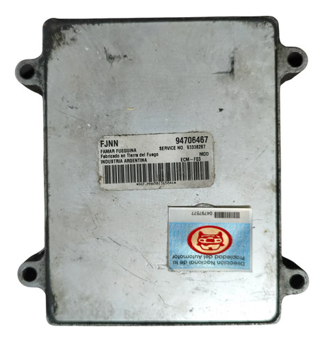Modulo De Inyeccion Chevrolet Meriva 1.8 8v (04797577)