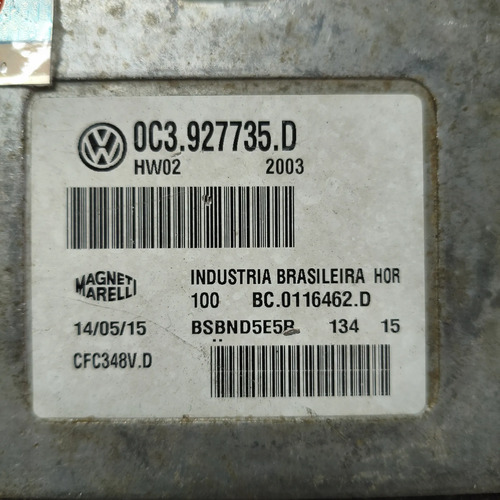Modulo De Caja Vw Suran - Fox 1.6 I-motion - Imagen 2