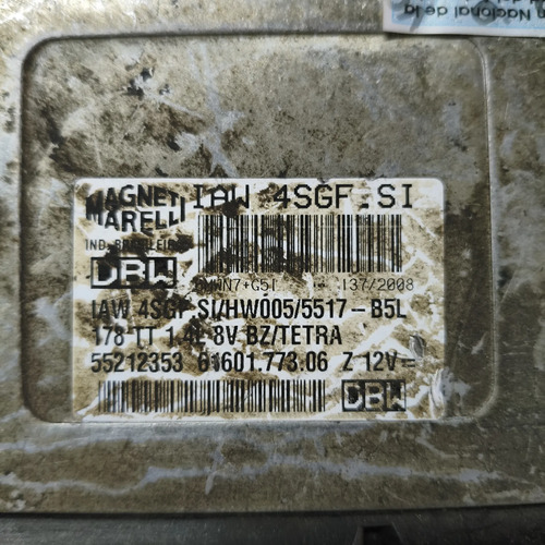 Modulo De Inyeccion Fiat Palio 1.4 8v Fire (06148859) - Imagen 2