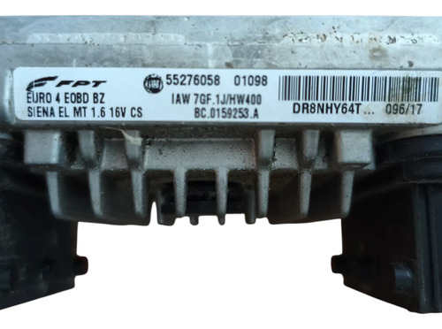 Modulo De Inyeccion Fiat Grand Siena 1.6 16v (04873923) - Imagen 3