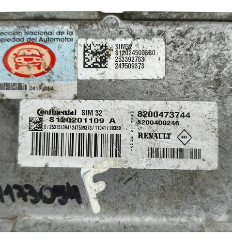 Modulo De Inyeccion Renault Clio 2 1.2 (04173054) - Imagen 2