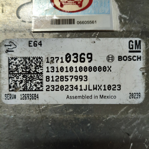 Modulo De Inyeccion Chevrolet Onix 1.4 (06605561) - Imagen 2