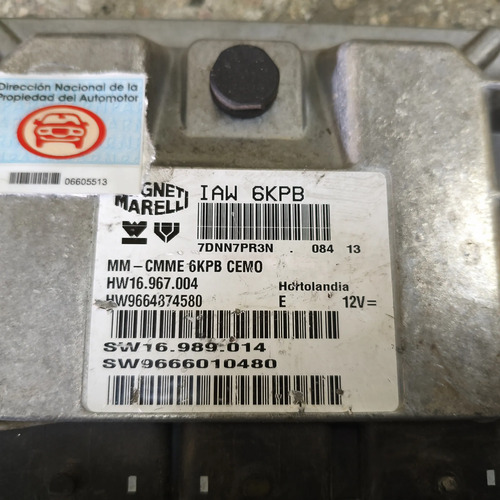 Modulo De Inyeccion Peugeot 308 2.0 16v (06605513) - Imagen 2