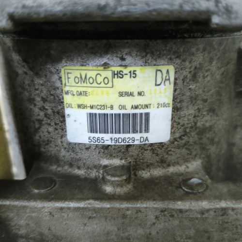 Compresor De A/a Ford Ecosport 1.6 (05721364) - Imagen 5