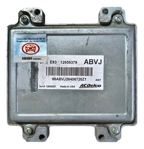 Modulo De Inyeccion Chevrolet Agile 1.4 (06605560)