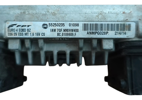 Modulo De Inyeccion Fiat Palio Novo 1.6 16v (05972326) - Imagen 2