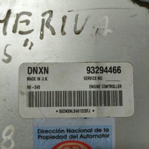 Modulo De Inyeccion Chevrolet Meriva 1.8 8v (06595210)