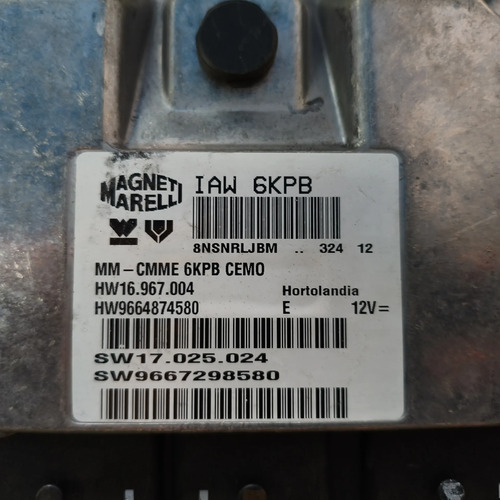 Modulo De Inyeccion Peugeot 408 2.0 16v (06398294) - Imagen 2