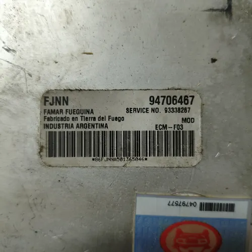 Modulo De Inyeccion Chevrolet Meriva 1.8 8v (04797577) - Imagen 2