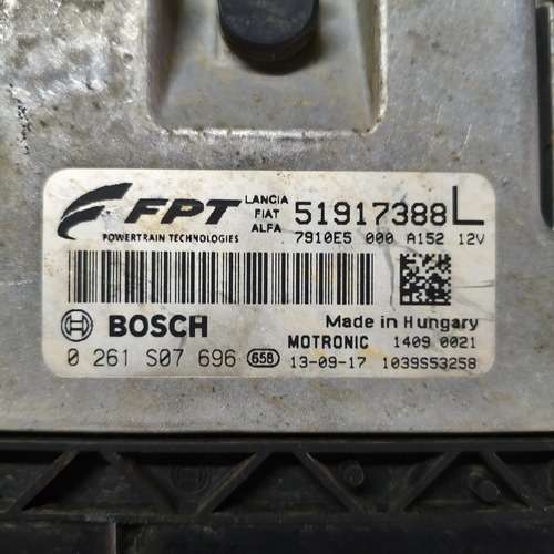 Modulo De Inyeccion Fiat Doblo 1.4 16v (07160096) - Imagen 2