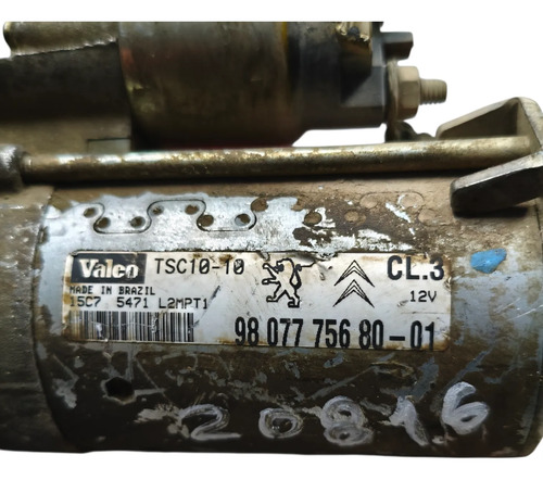 Motor De Arranque Peugeot 208 1.6 16v (06060168) - Imagen 3