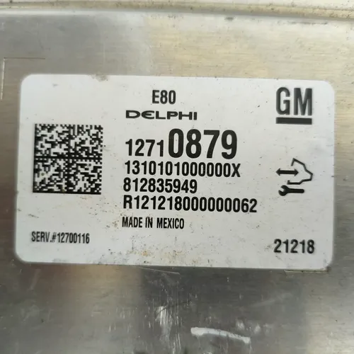 Modulo De Inyeccion Chevrolet Cruze 1.4 Turbo (05256193)