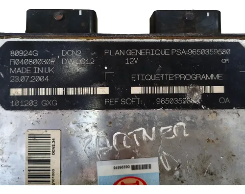 Modulo De Inyeccion Peugeot Partner 1.9 Diesel (06226576) - Imagen 2