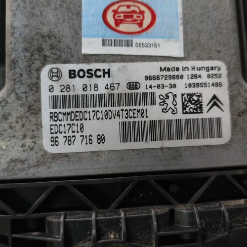 Modulo De Inyeccion Peugeot Partner 1.6 Hdi (06533161) - Imagen 2