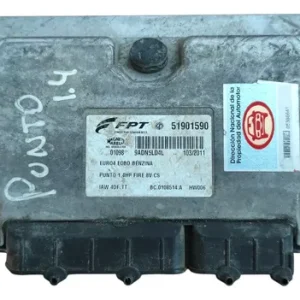 Modulo De Inyeccion Fiat Punto 1.4 8v (05386641)