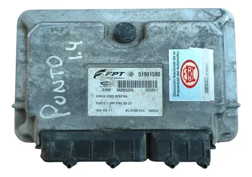 Modulo De Inyeccion Fiat Punto 1.4 8v (05386641)