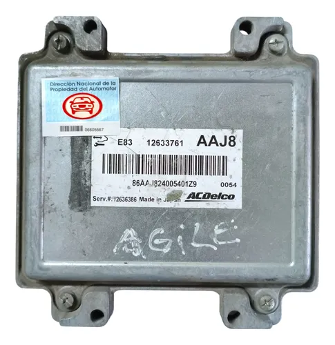 Modulo De Inyeccion Chevrolet Agile 1.4 8v (06605567)