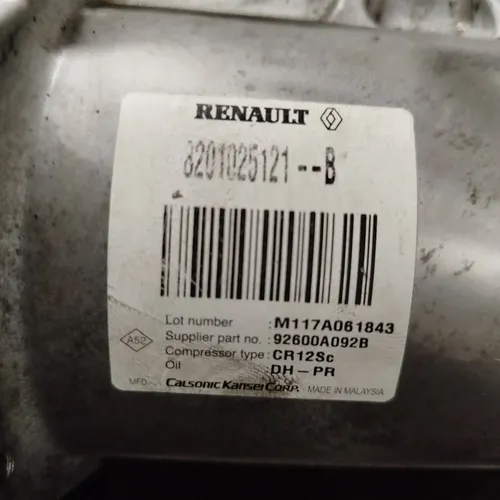 Compresor De A/a Renault Duster 1.6 16v (05784890) - Imagen 5