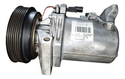 Compresor De A/a Renault Duster 1.6 16v (05784890)